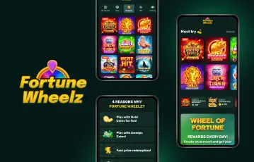 Wheelz casino mobile application